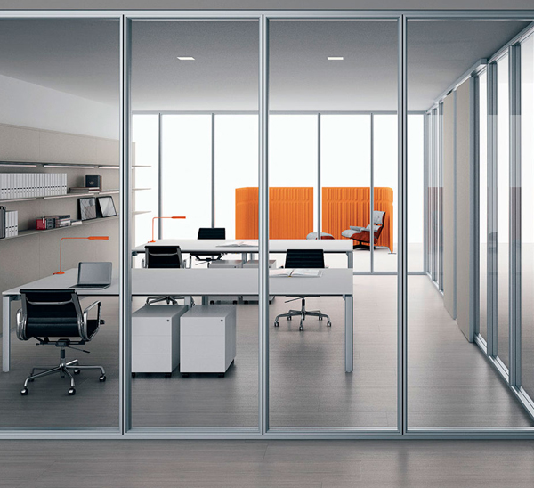 aluminium fabrication work by Nakshatra Interiors