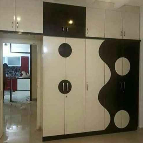 custom loft covering interiors with cabinets