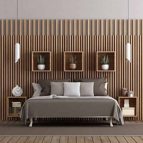 3D textured wall panel design