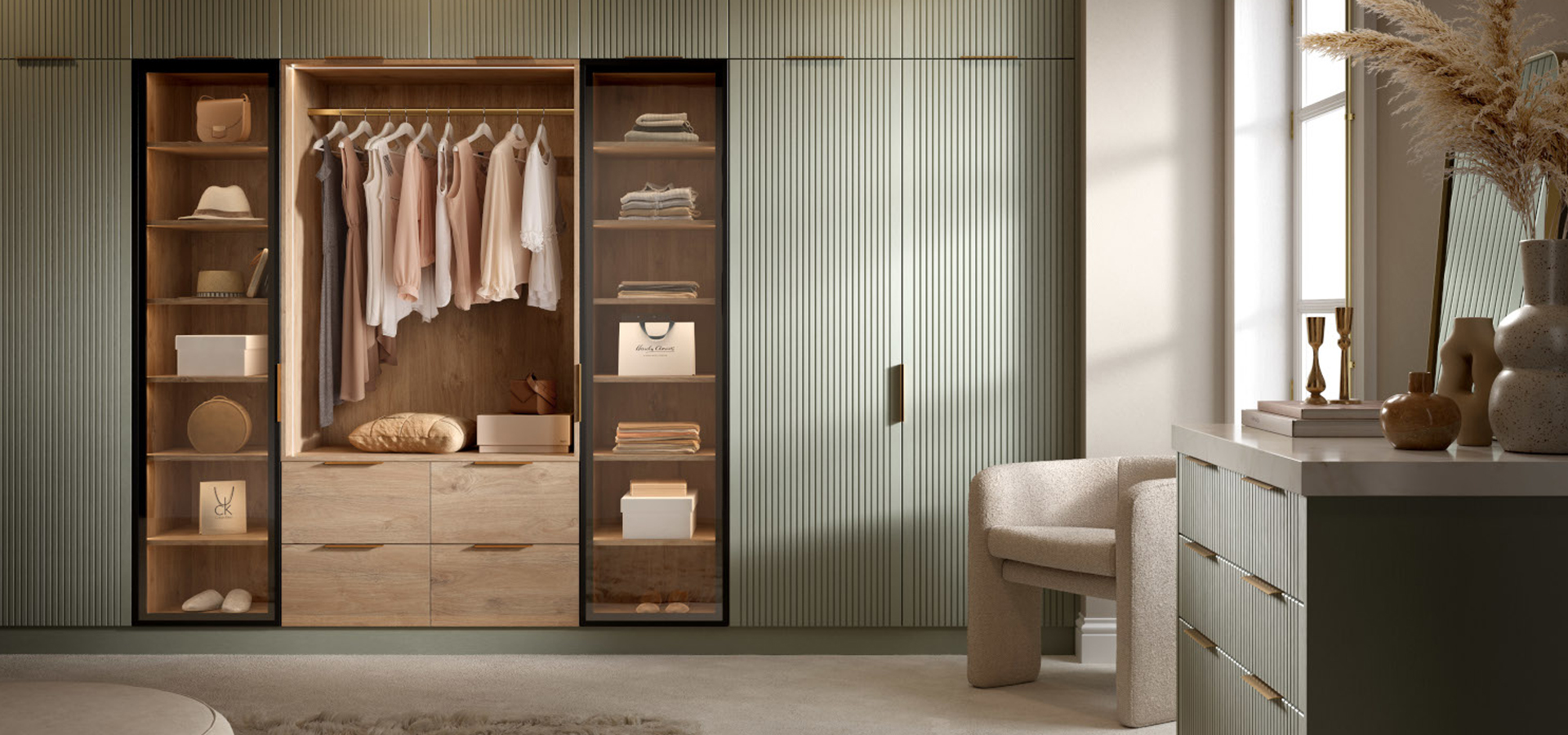 modern wardrobe interiors design